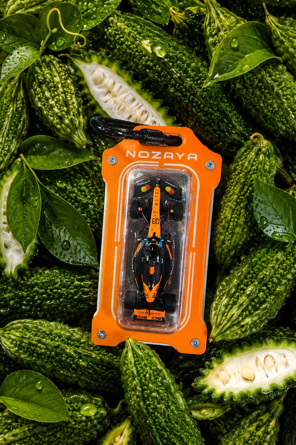 bburago formula bag tag orange
