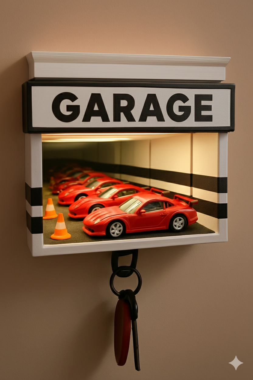 Hotwheels Infinity Garage Key Hanger