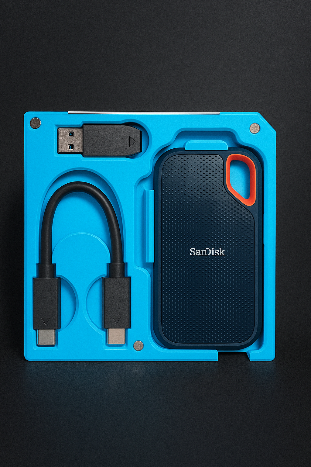 Floppy ssd case