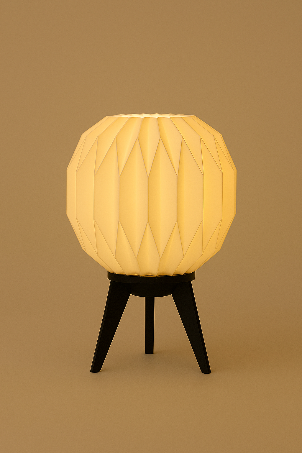 Origami lamp decorative table lamp