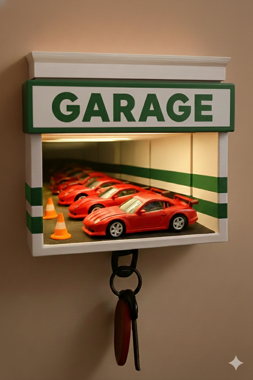 Hotwheels Infinity Garage Key Hanger