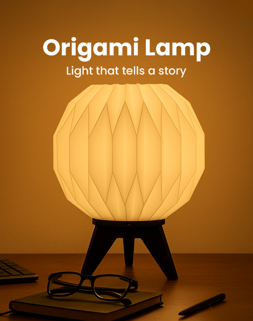 Origami lamp decorative table lamp