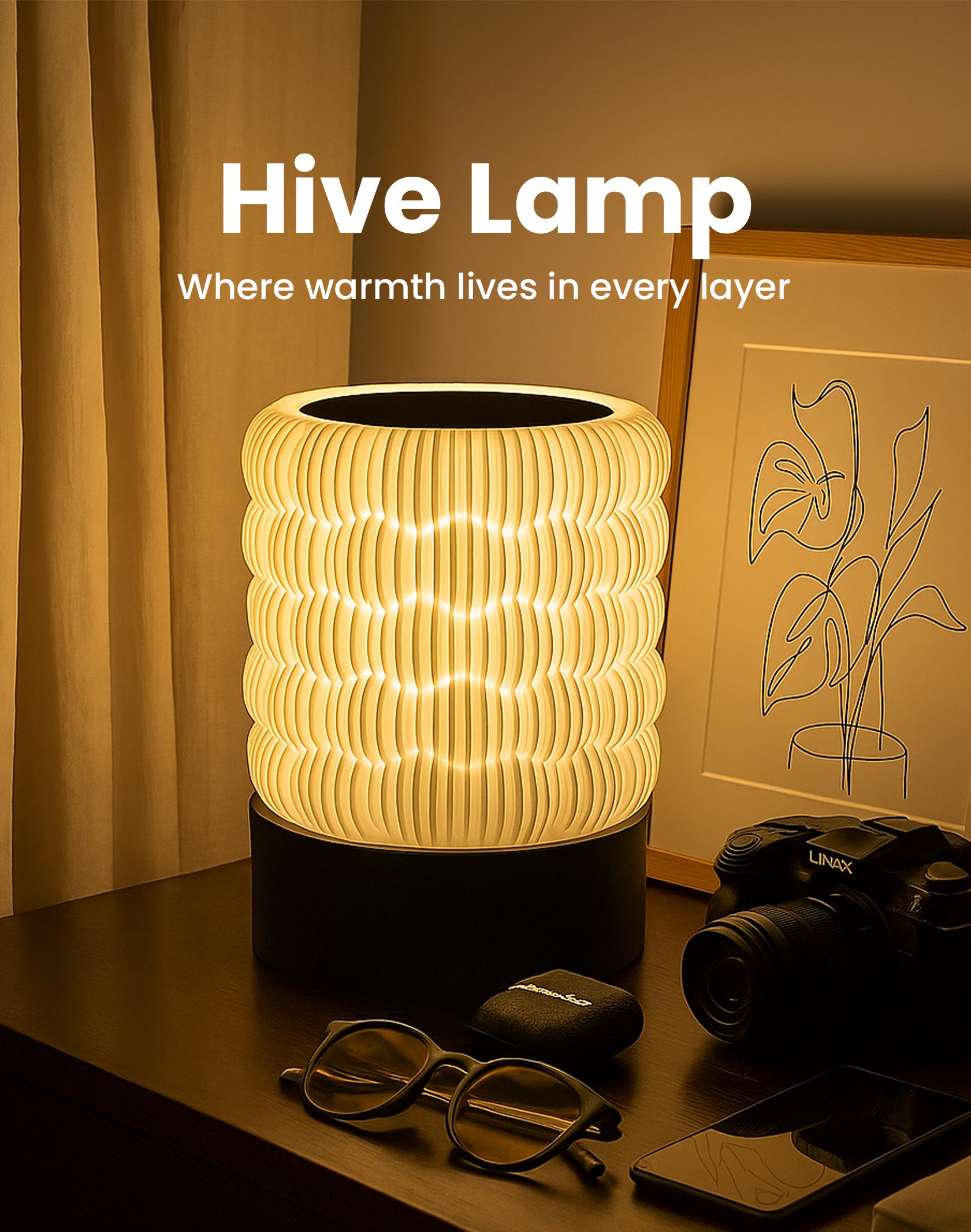 Hive Lamp by NOZAYA